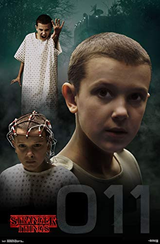 Trends International Stranger Things-Eleven Mount Bundle Wall Poster 22.375" x 34" Multi
