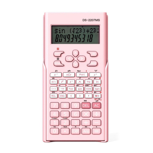 Portable Scientific Calculator 12 Digits Widescreen Multifunctional Exam Tool Students Function Calculator Professionals Scientific Calculator School Calculator Business Calculator Blue Calculator