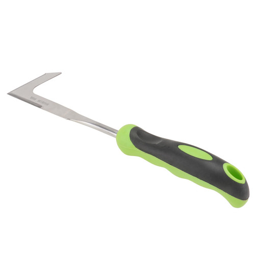 Yardwe Crack Weeding Manual Crack Weeder Hoe Cultivator Tools Weeding Sickle Manual Weeder Tool Cutter Tool Garden Grabber Garden Hand Weeder Mini Small Hoe Stainless Steel Plastic
