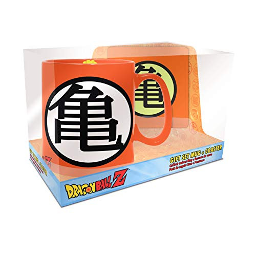 Dragon Ball Z - Goku Symbols Mug and Coaster Gift Set