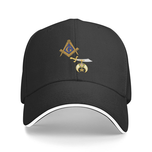 Mason Shriner Split Masonic Shrine Noble Black Trucker Hat Snapback Hat Baseball Cap for Men Women Mason Shriner Split Masonic Shrine Noble Black Trucker Hat Snapback Hat Baseball Cap for Men Women