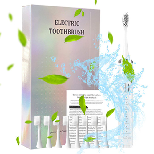 Fufafayo Electric Toothbrush, Low Noise, Portable, Electric Toothbrush for Adults, Rechargeable Travel Electric Toothbrush, Smart Timer Electric Toothbrush IPX7 Electric Toothbrush Vibration# u Fufafayo Electric Toothbrush, Low Noise, Portable, Electric Toothbrush for Adults, Rechargeable Travel Electric Toothbrush, Smart Timer Electric Toothbrush IPX7 Electric Toothbrush Vibration# u