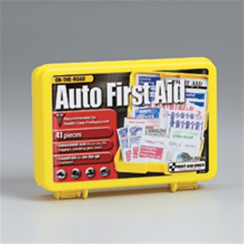 First Aid Only FAO-320 Vehicle First Aid Kit, 41 Piece, Plastic Case