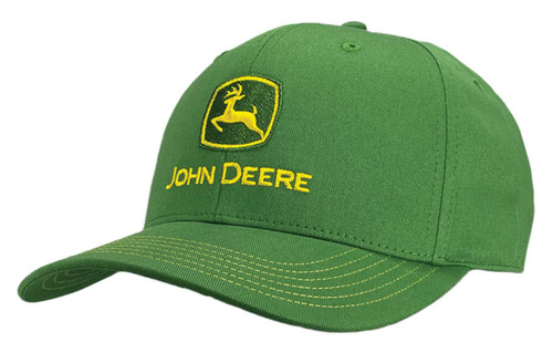 John Deere Green Moline 112 Fit Cap Embroidered Logo Hat John Deere Green Moline 112 Fit Cap Embroidered Logo Hat