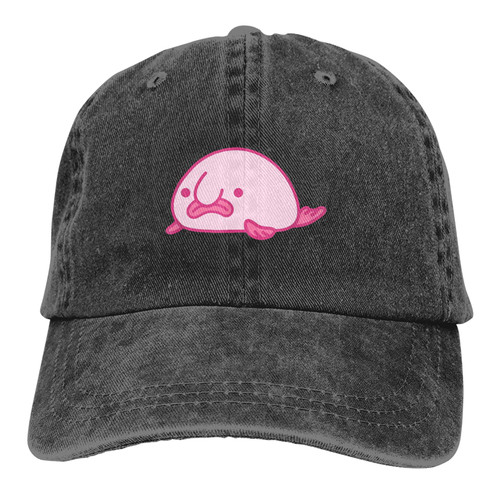 CUTEDWARF The Blobfish Unisex Adjustable Cotton Baseball Hat Cowboy Cap Dad Hats Denim Trucker Hat CUTEDWARF The Blobfish Unisex Adjustable Cotton Baseball Hat Cowboy Cap Dad Hats Denim Trucker Hat