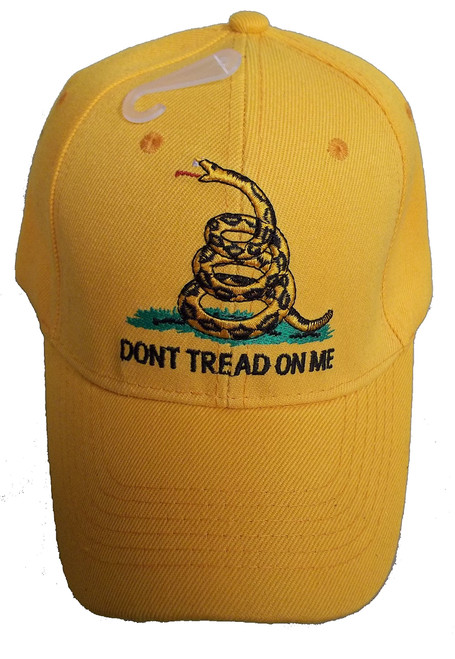 Online Stores, Inc. Gadsden Flag Hat Yellow Dont Tread On Me