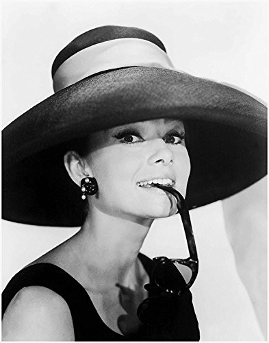 Photo Art Print by ArtDash ~ The Actress AUDREY HEPBURN ~ Black and White Photograph (8"?0" print)