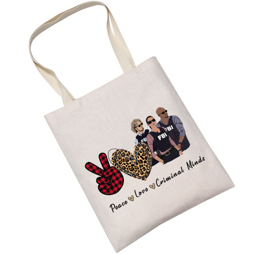 LEVLO Criminal TV Show Cosmetic Make up Bag Criminal Fans Inspired Gift Peace Love Criminal Makeup Zipper Pouch Bag (Peace Criminal Tote) LEVLO Criminal TV Show Cosmetic Make up Bag Criminal Fans Inspired Gift Peace Love Criminal Makeup Zipper Pouch Bag (Peace Criminal Tote)