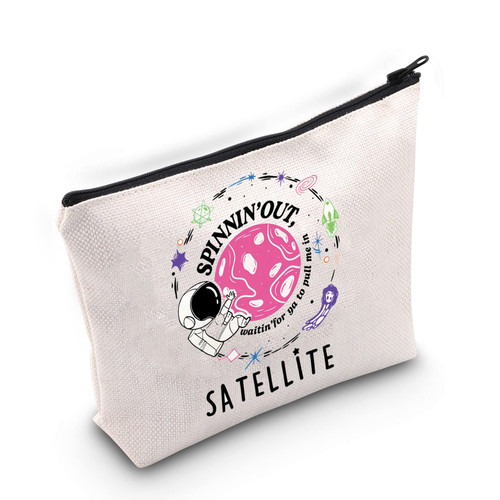 BLUPARK Singer Merch Singer Inaspired Gift Singer Makeup Bag Singer Fan Gift Music Lover Makeup Bag Album Gift Siger Zipper Pouch (Satellite) BLUPARK Singer Merch Singer Inaspired Gift Singer Makeup Bag Singer Fan Gift Music Lover Makeup Bag Album Gift Siger Zipper Pouch (Satellite)