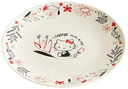 Skater Sanrio Hello Kitty Thin Melamine Plate Asian MPL20P