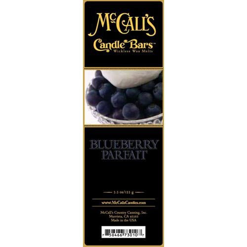 McCall's Country Candles Candle Bar 5.5 oz. - Blueberry Parfait