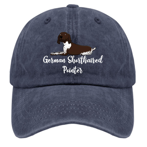 Mother Gifts German Shorthaired Pointers Mom Baseball Cap Adults Low Profile Baseball Cap Women Adjustable Baseball Hats Navy Blue