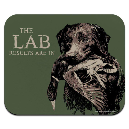 The Lab Results are in Labrador Duck Hunting Low Profile Thin Mouse Pad Mousepad