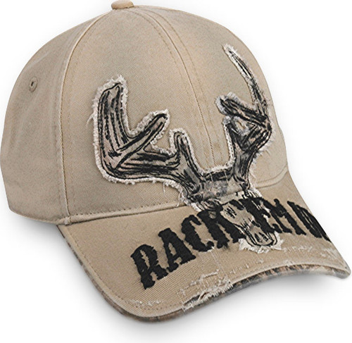 Camo Deer Skull Chino Cotton Twill Cap