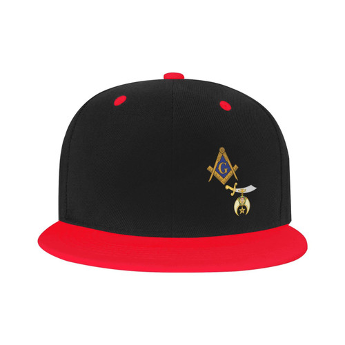 Mason Shriner Split Masonic Shrine Noble Gift Baseball Cap Red Adults Men Cowboy Adjustable Sun Summer Dad Golf Trucker Hat