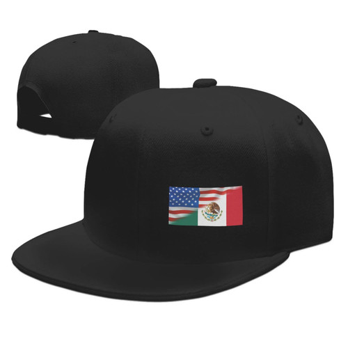 American Mexico Mexican Flag Baseball Caps for Men Women Adjustable Flat Hats Classic Snapback Cap Dad Trucker Hat Black American Mexico Mexican Flag Baseball Caps for Men Women Adjustable Flat Hats Classic Snapback Cap Dad Trucker Hat Black