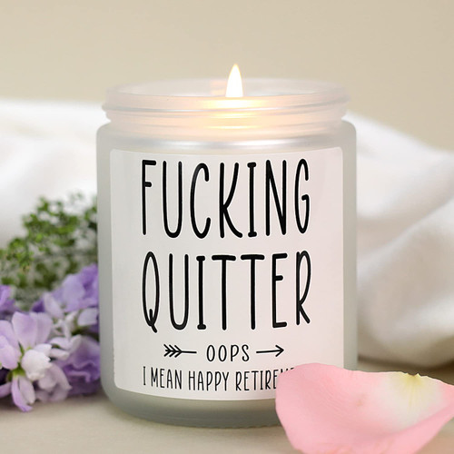 Retirement Gifts for Women 2023 Coworker - Best Retirement Gifts Goodbye Gifts for Nurse Teacher Friends Boss Retired Gifts for Women Happy Retirement Farewell Gift Classy Funny Retirement Candle Gift