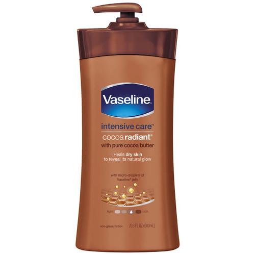 Vaseline Intensive Care Body Lotion, Cocoa Radiant, 20.3 oz