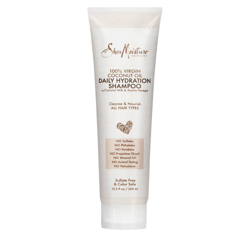 SheaMoisture 100% Virgin Coconut Oil Daily Hydration Shampoo 10.3oz SheaMoisture 100% Virgin Coconut Oil Daily Hydration Shampoo 10.3oz