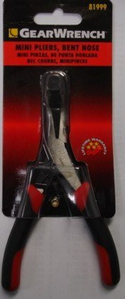 Gearwrench 81999 Mini Pliers Bent Nose