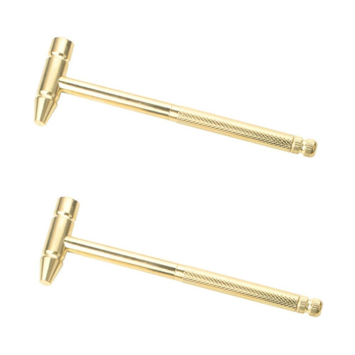 Angoily 2pcs Multifunctional Small Hammer Mini Hammer Multi Tool Woodworking Mallets Chasing Hammer Jewelry Making Hammer Tack Hammer Titanium Hammer Crab Combination Miss Household Copper
