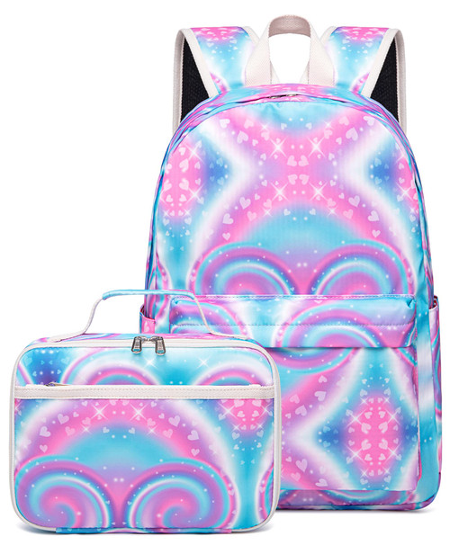 CAMTOP Backpack for Girls Kids School Backpack with Lunch Box Preschool Kindergarten BookBag Set (Tie Dye Red) CAMTOP Backpack for Girls Kids School Backpack with Lunch Box Preschool Kindergarten BookBag Set (Tie Dye Red)