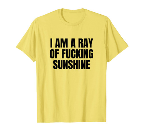 I Am A Ray Of Fucking Sunshine T-Shirt I Am A Ray Of Fucking Sunshine T-Shirt