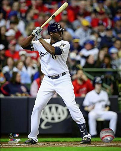 Lorenzo Cain Milwaukee Brewers 2019 MLB Action Photo (Size: 8" x 10")