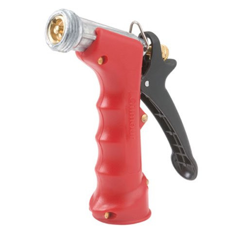Gilmour 572TFR Commercial Insulated Grip Nozzle with Threaded Front, Red