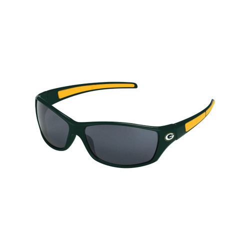 FOCO Green Bay Packers NFL Athletic Wrap Sunglasses