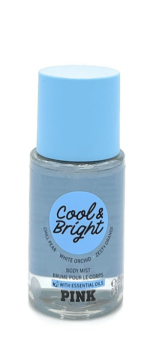 Victoria's Secret Pink Cool & Bright Body Mist with Essential Oils, 2.5 Fl Oz Victoria's Secret Pink Cool & Bright Body Mist with Essential Oils, 2.5 Fl Oz