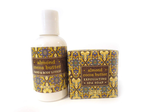 Greenwich Bay Trading Co. Almond Cocoa Butter Shea Butter Soap and Lotion Gift Set
