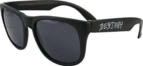 Thrasher Magazine Skate And Destroy Black Sunglasses