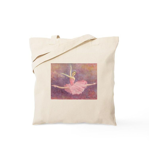 CafePress Sugar Plum Fairy Ballet Tote Bag Canvas Tote Shopping Bag