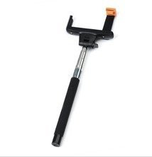 Selfie Stick Bluetooth monopod, Extendable Wireless Bluetooth Selfie Stick with Built-in Bluetooth Remote Shutter w/Adjustable Phone Holder for iPhone Android, Bluetooth(Blue)