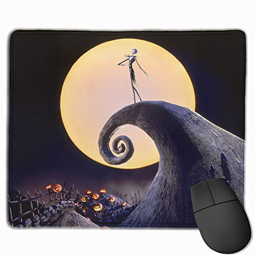 The Nightmare Before Christmas Mouse Pad Customized, Premium Rectangle Mouse Pad, Non-Slip Rubber Gaming Mouse Pad for Laptop, Computer & PC, 11.8 X 9.8 Inch.
