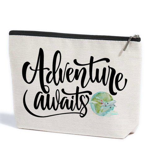 ZHAMEN Travel Gifts Makeup Bag Gifts for Travelers Makeup Pouch Friendship Birthday Gifts for Women Female Friends Besties Daughter Coworkers Bride Sisters BFF Cosmetic Travel Bag ZHAMEN Travel Gifts Makeup Bag Gifts for Travelers Makeup Pouch Friendship Birthday Gifts for Women Female Friends Besties Daughter Coworkers Bride Sisters BFF Cosmetic Travel Bag