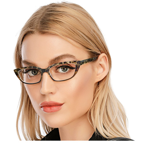 AQWANO Fashion Design Cat Eye Reading Glasses Women Blue Light Blocking, Compute Readers Anti Glare Lightweight Comfort, brown 1.25 AQWANO Fashion Design Cat Eye Reading Glasses Women Blue Light Blocking, Compute Readers Anti Glare Lightweight Comfort, brown 1.25