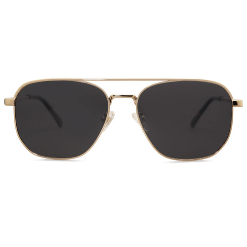 SOJOS Retro Aviator Polarized Sunglasses Womens Mens Vintage Square Shades Sun Glasses UV400 SJ1184 with Gold/Grey Lens SOJOS Retro Aviator Polarized Sunglasses Womens Mens Vintage Square Shades Sun Glasses UV400 SJ1184 with Gold/Grey Lens