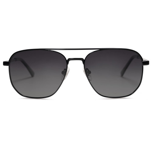 SOJOS Retro Aviator Polarized Sunglasses Womens Mens Vintage Square Shades Sun Glasses UV400 SJ1184 with Black/Grey Lens SOJOS Retro Aviator Polarized Sunglasses Womens Mens Vintage Square Shades Sun Glasses UV400 SJ1184 with Black/Grey Lens