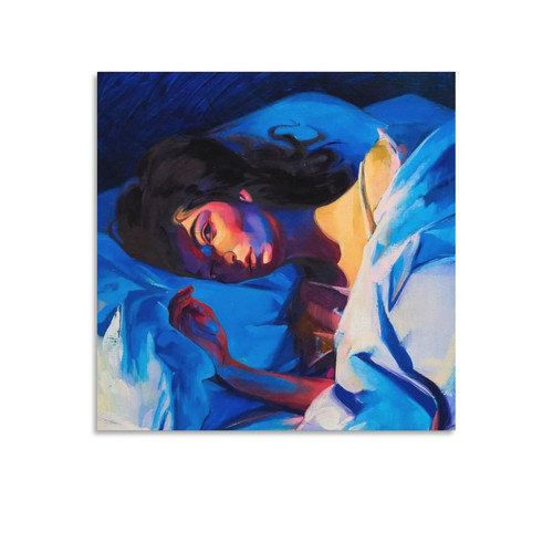 Lorde Poster Melodrama Canvas Poster Bedroom Decoration Landscape Office Valentine's Birthday Gift Unframe-style12x12inch(30x30cm)