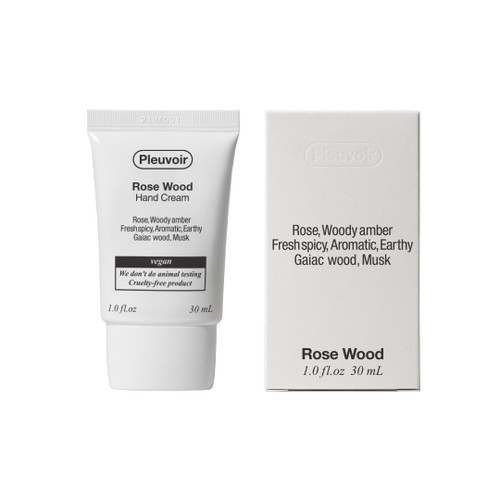 Pleuvoir Rose Wood Hand Cream 1.0 fl.oz 30ml ? Hand and Body Moisturizer for Dry Skin ? Moisturizing Hand cream ?Rose wood? Protect skin ? Travel Size Pleuvoir Rose Wood Hand Cream 1.0 fl.oz 30ml ? Hand and Body Moisturizer for Dry Skin ? Moisturizing Hand cream ?Rose wood? Protect skin ? Travel Size