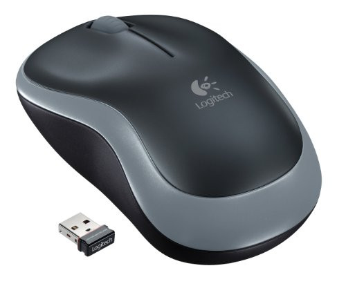 Logitech Wireless Mouse M185 - Swift Gray