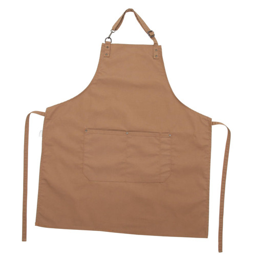 FUOYLOO Kitchen Apron Pastry Apron Kitchen Bib for Women Cooking Aprons Salon Aprons Women Aprons Barbecue Apron Men Aprons for Grilling Barber Server Aprons Embroidery Canvas Miss Simple