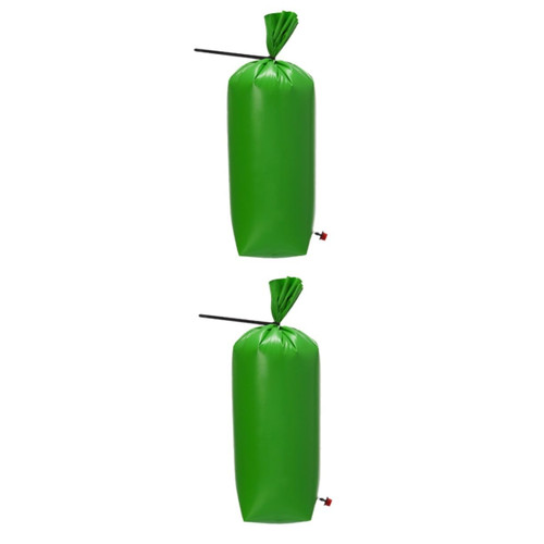 Happyyami 2pcs Trees Drip Irrigation Bag Established Tree Bag Tree Hydration Bag Tree Bag with Sprayer Tree Drip Watering Bag Tree Bladder Bags Trees Watering Bag Flower Watering PVC Plant