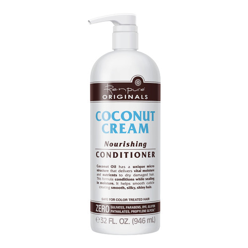 Renpure Coconut Cream Nourishing Conditioner, 32 Ounce Renpure Coconut Cream Nourishing Conditioner, 32 Ounce