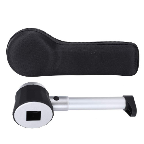 Magnifier,10X Pocket LED Mini Magnifier Portable Handheld Loupe Magnifying Glass with Scale for Observing,Reading, Jewelry, Coins, and Crafts