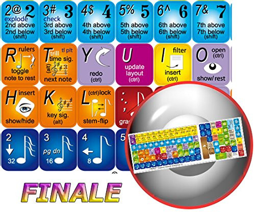 NEW FINALE KEYBOARD STICKERS