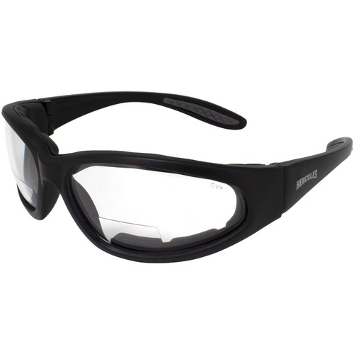 Global Vision Eyewear Hercules Bifocal 2.0 Magnification Anti-Fog Safety Glasses with EVA Foam, Clear Lens Global Vision Eyewear Hercules Bifocal 2.0 Magnification Anti-Fog Safety Glasses with EVA Foam, Clear Lens