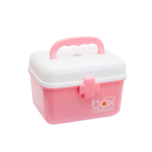 Healvian Box Kids First Aid Kit Infant First Aid Kit Infant Medicine Kit First Aid Kit for Babies Mini Medicine Case Medicine Storage Organizer Baby Small Storage Medicine